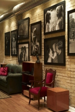 picture hanging wall living room